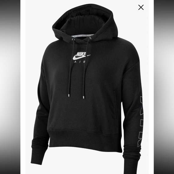 Nike Women's Black Air Hoodie - Picture 7 of 10